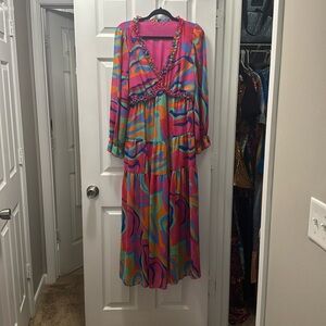 Colorful Maxi Dress
